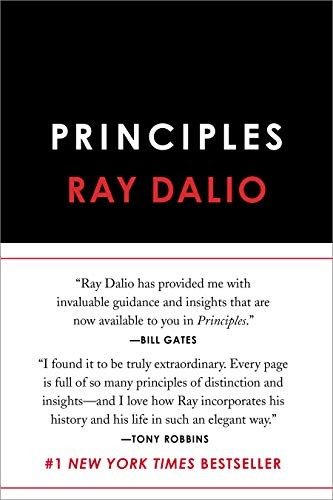 Principles by Ray Dalio book cover