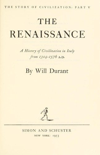 The Story of Civilization by Will and Ariel Durant book cover